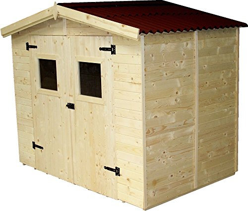 Gartenhaus aus Holz ED2416.01, 240 x 160 x H210 cm Senza legnaia