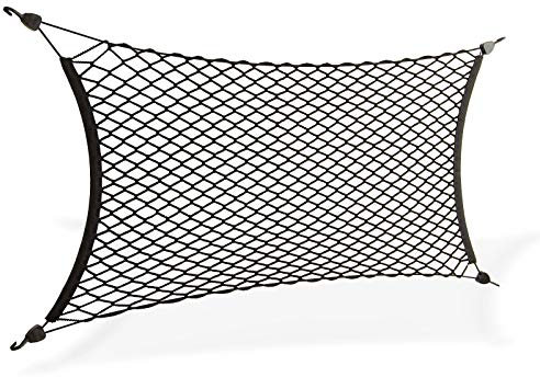 DEMA Gepäcknetz/Anhängernetz Flex 80x50 cm – Robustes Transportnetz für Anhänger, Auto, Gepäck, Lasten und LKW, Ideal für sicheren Transport