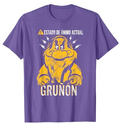 Disney Snow White Grumpy Estado de Ánimo Actual Gruñon Camiseta