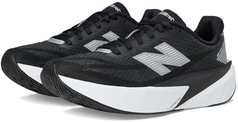New Balance FuelCell Rebel v5 Löparskor för kvinnor, Black/White/Silver Metallic, 40/M