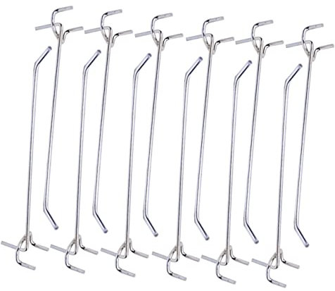 COSMEVIVI 50stücke Türhaken Aus Eisen Für Und Türen Mit Drei Haken Und Gabeln Umweltfreundlich Und Langlebig Ohne Bohren Für Bad Küche Und Schrank