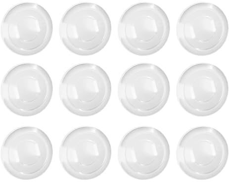 12 coperture in plastica trasparente per prese di corrente, prevenzione degli urti, sicure per bambini, facili da installare, protezione elettrica per la sicurezza del bambino, prodotti per bambini
