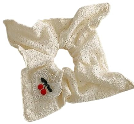 Elegantes Haargummi, elastisch, für Pferdeschwanz, Kirschen, Dekoration, Haarband, langlebig, geeignet für dickes oder dünnes Haar