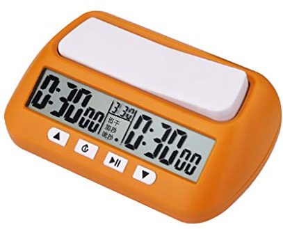 Professional Chess Clock Compact Digital Watch Countdown Timer Board Game Stopwatch Competition Hour Meter Clock Timer with Remote