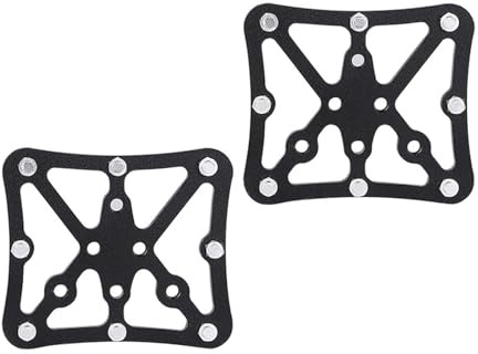BRABOSTON Fahrradpedal-Adapter, 1 Paar, Aluminiumlegierung, Klickpedal-Plattform-Adapter für Rennrad-Plattform