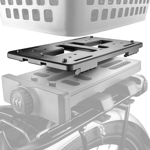 TITANLOCK Gepäckträger Fahrradkorb Halterung [UNIVERSALAUFSATZ] SafeRide