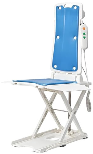 QuinteZhenTially Elevador Silla Eléctrico Multifuncional,Elevadores Bañera Personas Mayores,Soporta 300 Libras,45° Inclinación Cómoda,para Ancianos & Discapacitados,Apoya Cuidadores B