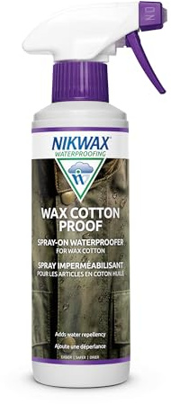 Nikwax Wax Cotton Proof Spray On Water Repellent