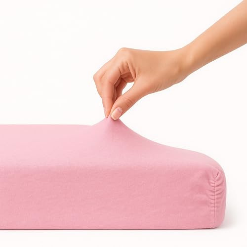 Family Bedding Single Fitted Sheet Pink | Deep Pocket Single Bed Sheets | Soft Jersey Cotton 4 Way Stretch | Shrinkage and Fade Resistant Bed sheet. (Single (100x200cm), Pink).