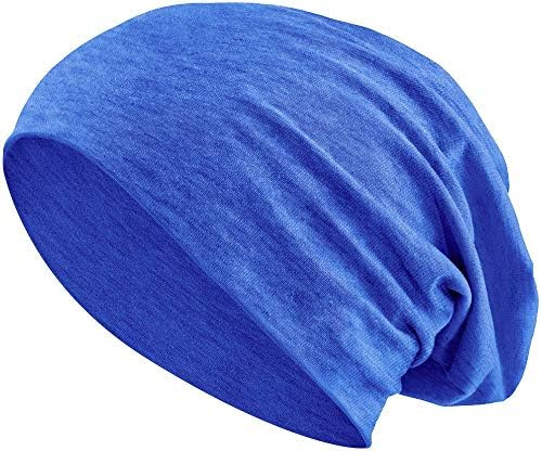 Balinco Jersey-Baumwolle Beanie für Herren & Damen – Unisex Weiche Stretch-Strickmütze, Leichte Ganzjahres Kopfbedeckung, Bequeme Alltags-Outdoor-Mütze, Pflegeleicht, Einheitsgröße