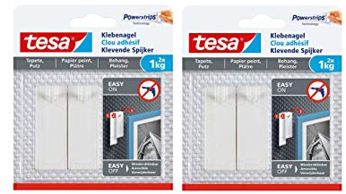 tesa Klebenagel für Tapeten und Putz (1 kg 4 Nägel)