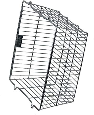 SPARES2GO Universal Zinc Terminal Guard Square Boiler Flue Cage (11 x 10 x 5)