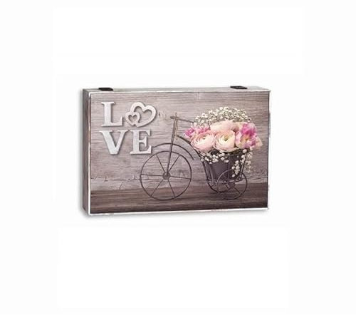 KCASA Tapa Contador de luz Cubrecontador electricos Home Peonia 46x31x5.8 cm (Peonia)