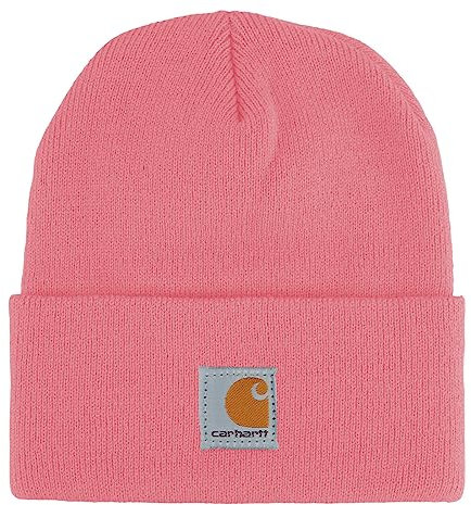 Carhartt Strickmütze für Jungen und Kinder, Pink/Limonade