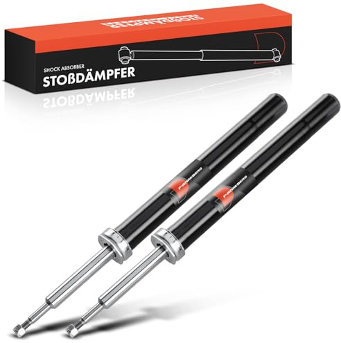Frankberg 2x Stossdämpfer Stoßdämpfer Vorne Links Rechts 605mm Gasdruck Kompatibel mit 5er E34 1988-1990 7er E32 1988-1994 Replace# 312385, 366005