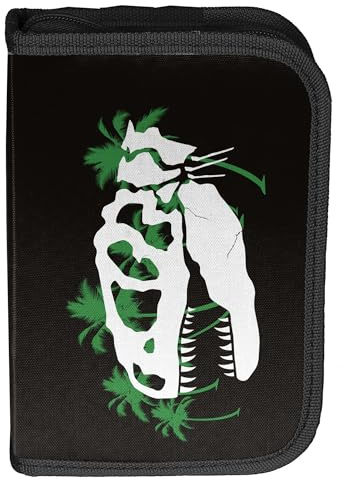 PASO Kinder Federtasche 22-teilig - Dinosaurier Fossil