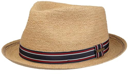 Stetson Brandsfield Player Raffiahut UV-Schutz Sommer Natur XXL (62-63 cm)