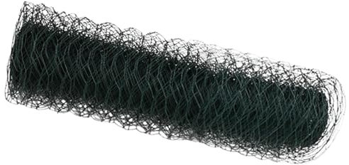 vidaXL Recinzione Esagonale Verde 0,8 x 50m in Filo Rivestito in PVC. Perfetta per il Giardino, Durevole e con Finitura Opaca. Ideale per Progetti di Paesaggio, Decorazioni e per Creare Barriere di P