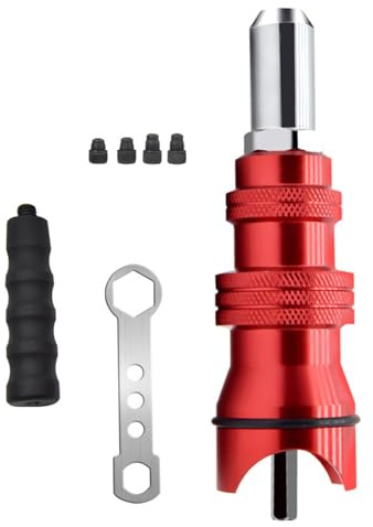 Rivet Attachment Rivet Drill Attachment for Drill Riveter Electric Rivet Nut Riveting Tool Drill Adapter