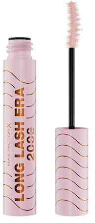Max Factor 2000 Calorie Long Lash Era Mascara, Tubing Mascara für sichtbar längere Wimpern, wischfest, Fb. 001 Black