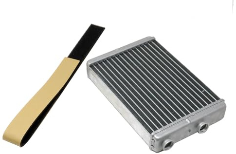 Vinciann Radiatore scambiatore calore riscaldamento abitacolo compatibile con codici 46722928 46723047 adatto a Punto II 99-12 compatibile con Ypsilon 03-11 e altre