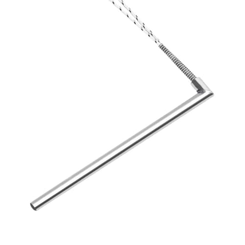 6mm Tube Diameter L Type Mini Heating Element 220V Electric Right Angle Cartridge Heater 150W/300W(220V 150W 100MM)