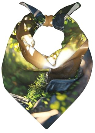 äppelträd tryckt satängband huvudscarf & hårhalsduk för kvinnor och män, polyester fyrkantig halsduk, multi-styling pannband, halsduk, modeaccessoar