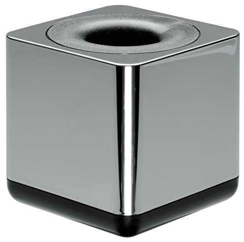 HAN 27652-88 i-Line CHROME Büroklammerspender Elegantes, attraktives Accessoire, Premium Qualität mit Ringmagnet, chrom
