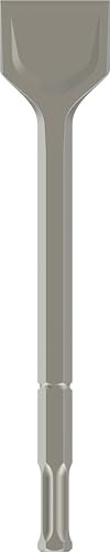 Bosch 1x PRO HEX 22-5C Spatmeißel, 80 x 400 mm | für Mörtel, Backstein, Professional Zubehör Zerkleinerer