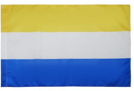AZ FLAG Flagge Prinsenvlag Niederlande 150x90 cm Polyester 100D Hohlsaum | Für innen und außen Holländische dekorative Flagge Prinsenvlag van Nederland doppelte Nähte und verstärkte Kanten