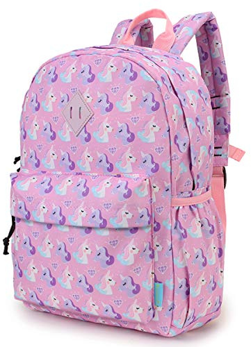 VX VONXURY Kinderrucksack Mädchen 3-7 Jahre, 14L mit Brustgurt | Leichter Mädchenrucksack mit Platz für A4-Unterlagen – ideal für Kindergarten, Vorschule und Reisen.
