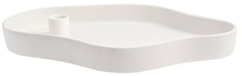 Storefactory [W] VÄNERN White Candle Plate