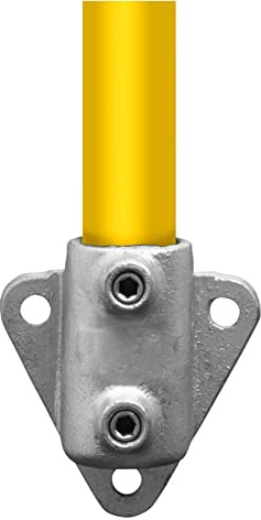 Rohrverbinder Typ 53 Wandhalter, Dreiecksplatte Ø 48,3 mm