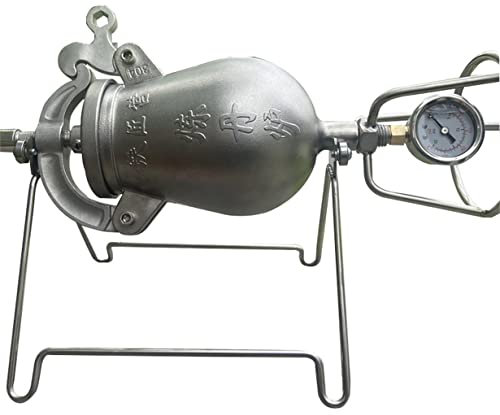 PROPFE Máquina de Palomitas de maíz de Gran Capacidad de 300ML/500ML/720ML, Estufa de Palomitas de maíz de Acero Inoxidable 304 para el hogar a la Antigua, Amplificador de Grano