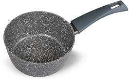 Zanetti - Casseruola Antiaderente 16 cm DURAPIETRA, adatta a tutti i piani cottura incluso induzione, Rivestimento Alto Spessore, Diametro 16 cm