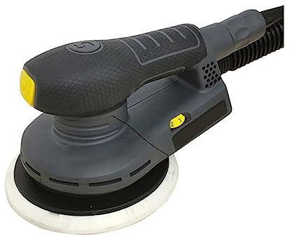 Máquina pulidora, lijadora orbital, Máquina de papel de lija eléctrica Pintura de masilla for automóviles Lijadora de lijado sin polvo de recolección de polvo de alto rendimiento, apto for carpintería