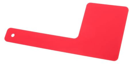 NUOBESTY Rossa Per Postale in Acrilico Scorrevole e Rotante Da Gradi Segnaletica Ricambio Per Posta Esterna