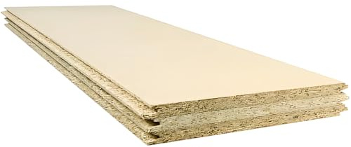 Tongue and Groove Chipboard Loft Panels Pack of 3, 1220 x 320mm Attic Flooring Boards for Joists and Loft Storage 18mm