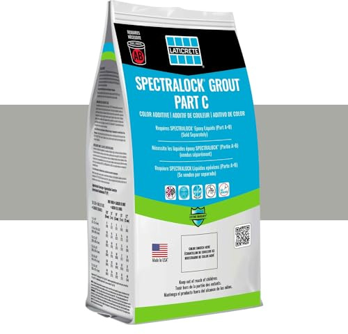LATICRETE SPECTRALOCK Grout Part C Sterling Silver 2LB