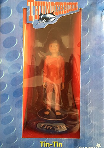 Vintage Gerry Andersons Thunderbirds Tin-Tin Limed Edition 7 Inch Ceramic Figure By Carlton 1999 Release