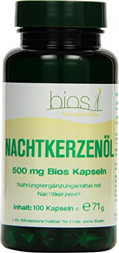 Bios Nachtkerzenöl, 100 Kapseln, 1er Pack (1 x 71 g)