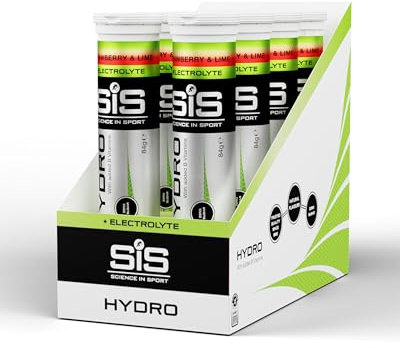 Science in Sport HYDRO Pastilles 160 pcs. Fraise Citron vert - Pastilles d’électrolytes, Vegan, Pastilles pour booster l’hydratation et équilibrer les électrolytes (L'emballage peut varier)