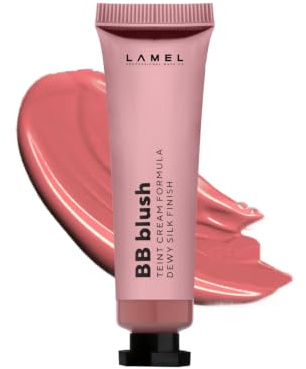 Lamel BB Blush - Leichte Creme - Für jeden Hautton und -Typ - Tierversuchsfrei - Tea Rose N. 401