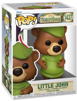Funko POP! Disney: Robin Hood - Little Jon - Vinylfigur för samlare - Presentidé - Officiell Merchandise - Leksaker för barn och vuxna - Filmfans - Modellfigur för samlare och utställning
