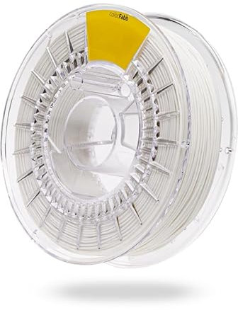 colorFabb Tpu 85a Weiss 3D-Druckerfilament, 1,75mm Durchmesser, 700g Spule, Flexibel und langlebig, Shore-Härte 85A, Hervorragende Schichthaftung