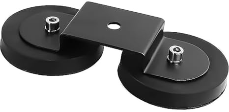 Laroal 88mm Magnet Mounting Brackets For The Hood Or Roof To Mount Light Bars Light Bar Mounting Base With Rubber And Magnetic