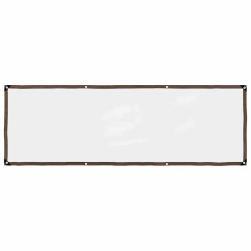 vidaXL Clear Tarpaulin with Eyelets 1x3 m Polyethylene, transparent tarpaulin, heavy duty clear tarp, clear tarpaulin sheet, clear tarp