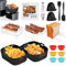 Ninja Double Stack XL Zubehör Ninja Airfryer Zubehör Ninja HeißLuftfritteuse Double Stack 9,5L, Ninja SL400EU Zubehör Silikonform HeißLuftfritteuse Zubehör Heissluftfritteuse Ninja Air Fryer Zubehör