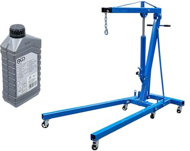 Bundle aus BGS 71036 | Hydrauliköl | mineralisch | HLP 46 | 1 l + BGS 70183 | Motorkran | 2000 kg