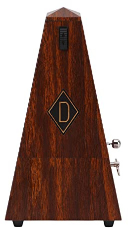 Tbest Mechanisches Metronom, Universelles Musikinstrument Metronom für Klavier Geigengitarrenbass Schlagzeug